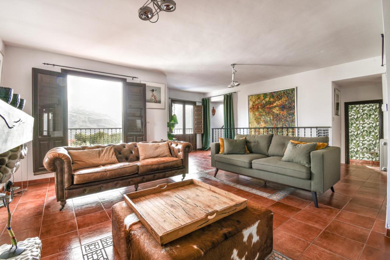 Casa Sol Y Aire - Vakantievilla In Dorp Met Prive Zwembad Pinos del Valle Exterior foto