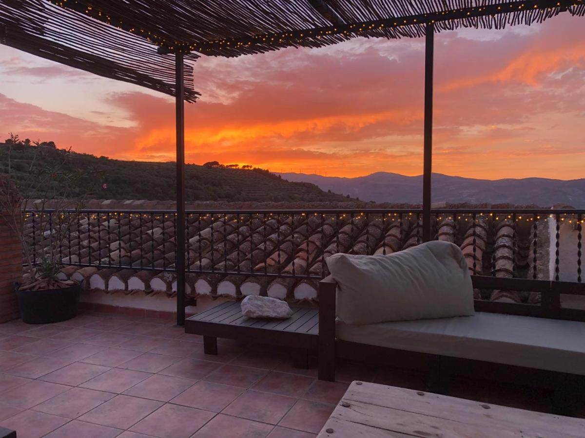Casa Sol Y Aire - Vakantievilla In Dorp Met Prive Zwembad Pinos del Valle Exterior foto